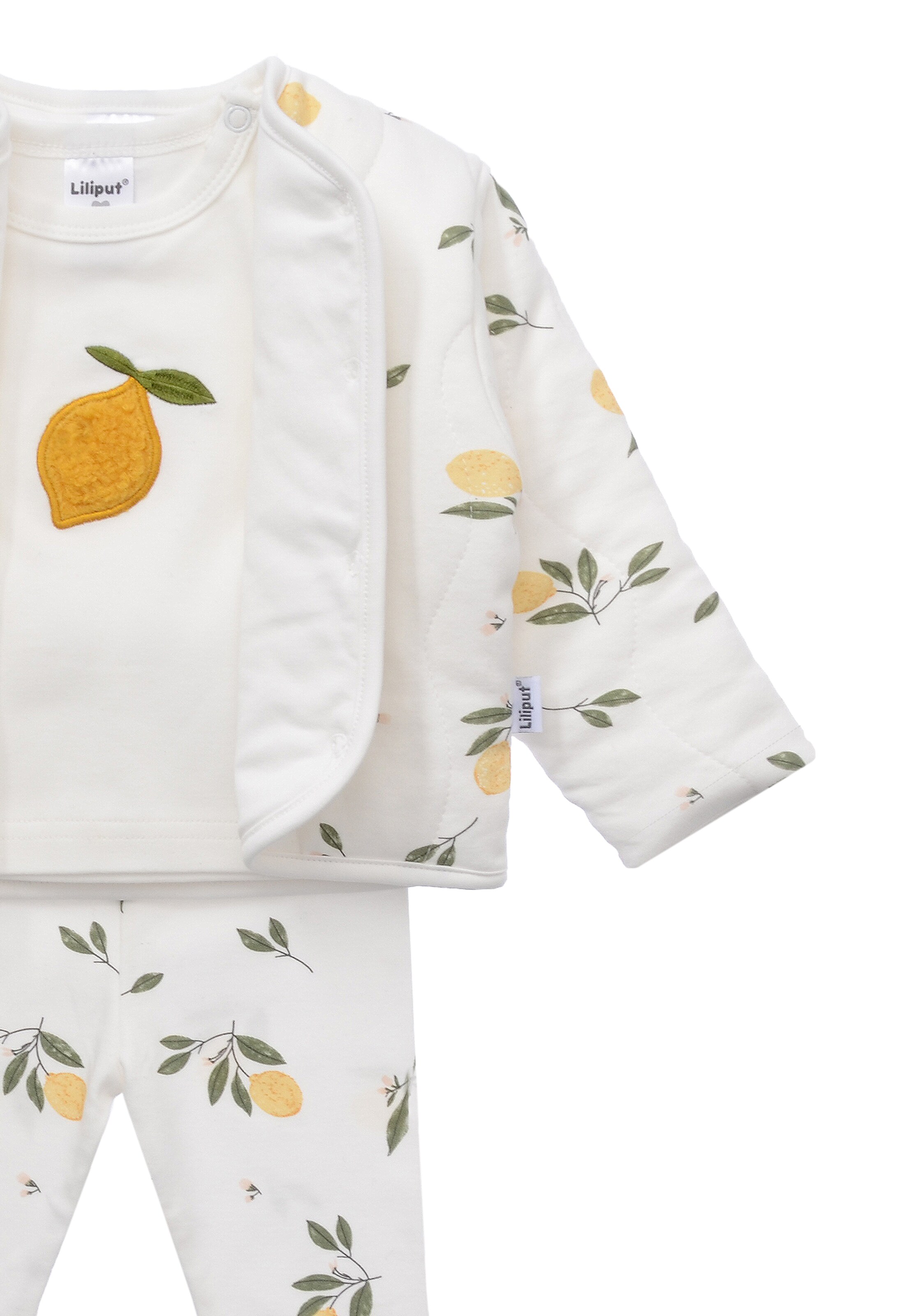 LILIPUT Set 'Zitrone' in White