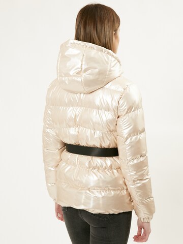 Influencer Winterjacke in Gold