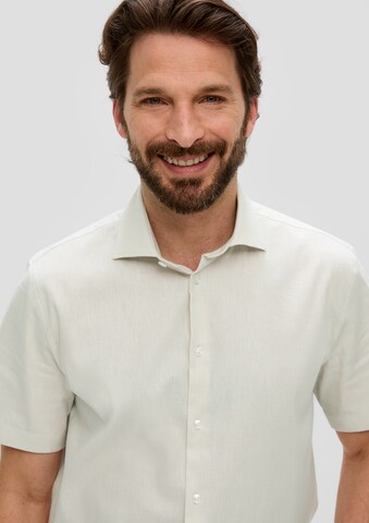 s.Oliver BLACK LABEL Regular Fit Hemd in Weiß