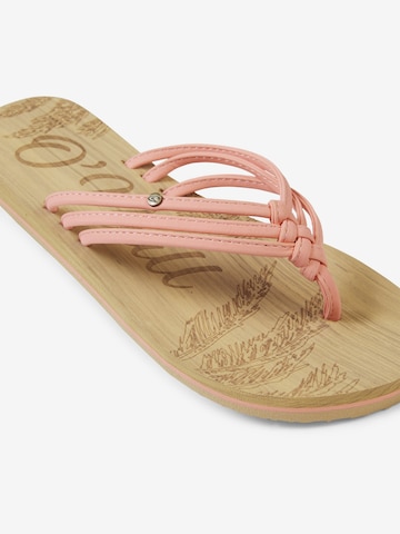 O'NEILL - Sandalias de dedo 'Ditsy' en rosa