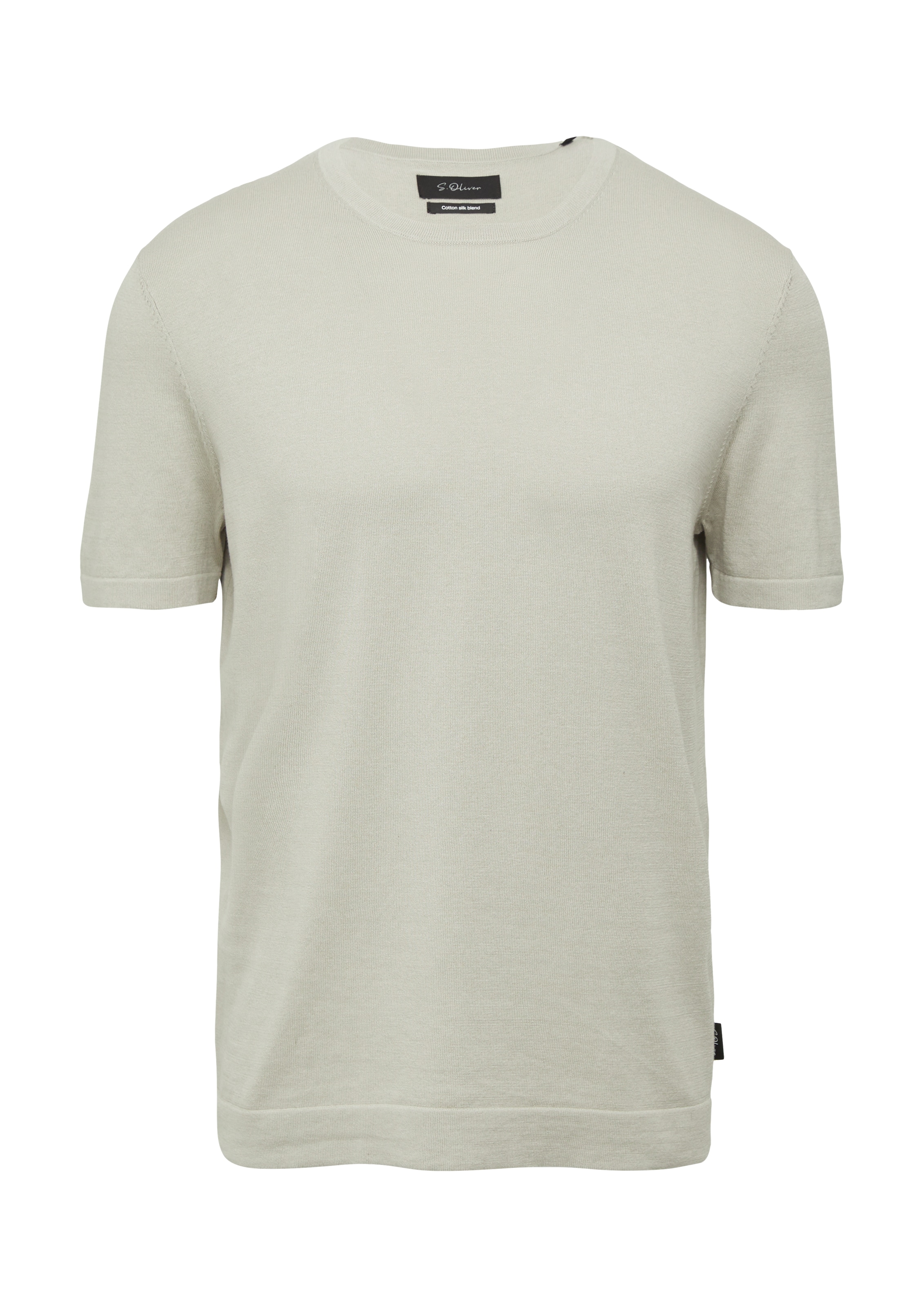 s.Oliver BLACK LABEL Trui in Grijs: voorkant