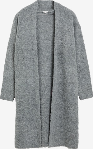 s.Oliver Knitted Coat in Grey: front