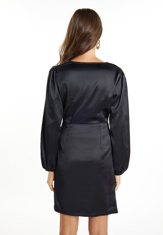fainaKoktel haljina - crna boja