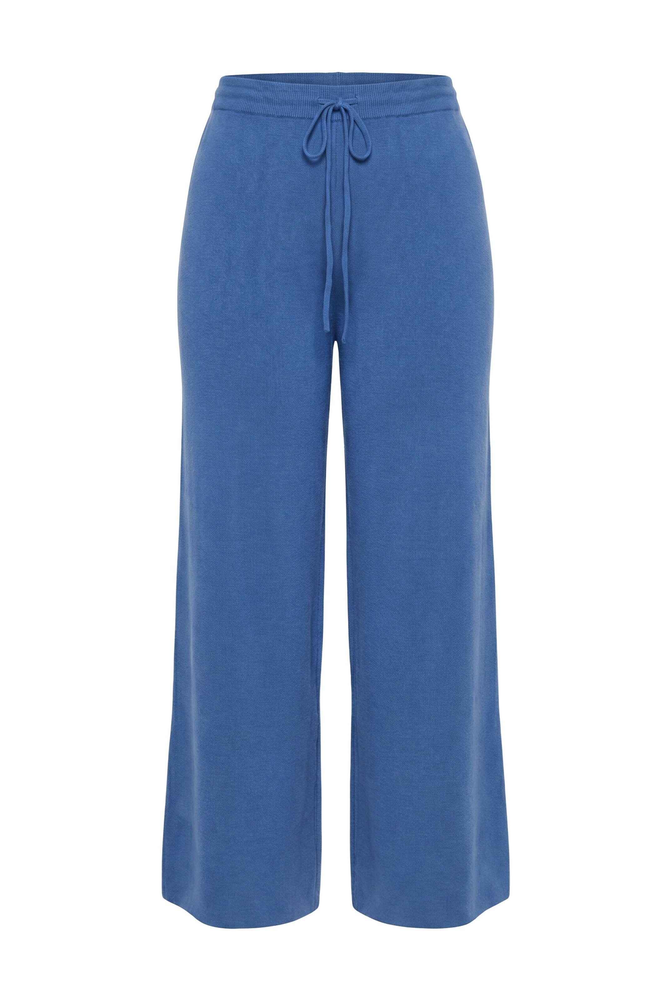 Ulla Popken Broek in 42-44/Regular in de kleur Azuur, Productweergave