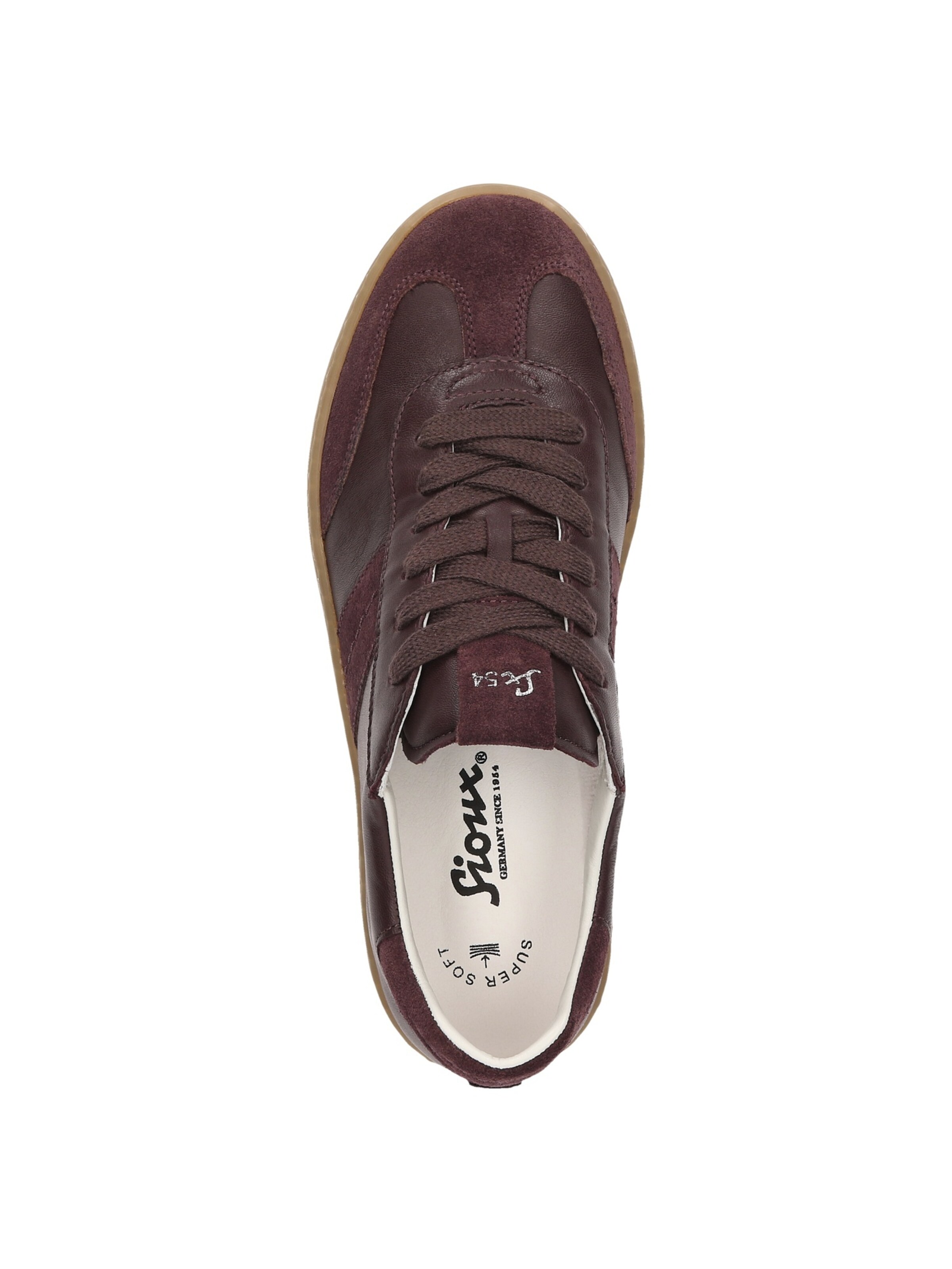 SIOUX Sneakers laag ' Tedroso-DA-717 ' in Rood