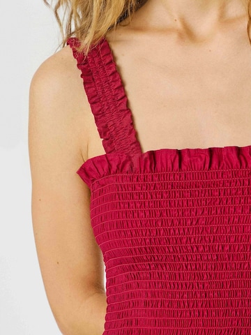 Pepe Jeans Summer dress 'Avril' in Red