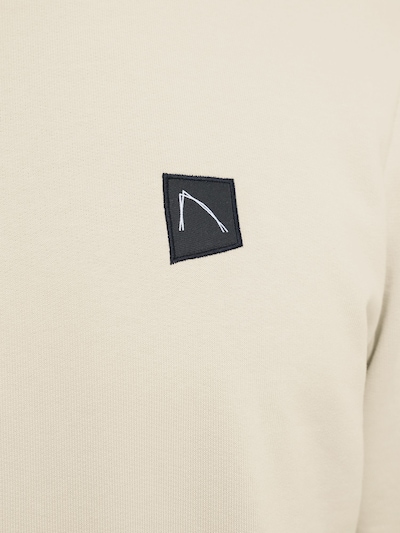 CHASIN' Sweat-shirt 'Toby' en L en crème, Vue avec produit