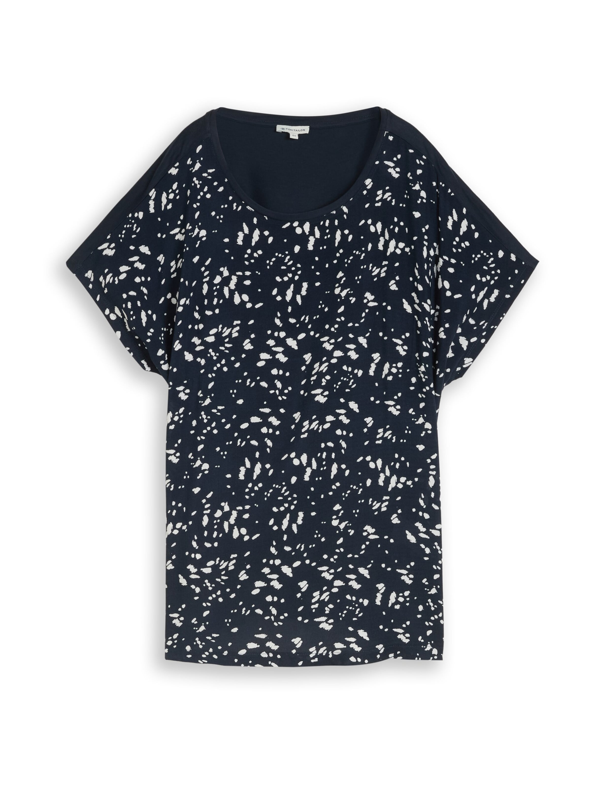 Tom Tailor Women + Tričko – modrá: přední strana