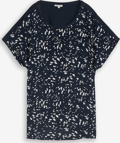Marškinėliai iš Tom Tailor Women +, spalva – tamsiai mėlyna / balta, Prekių apžvalga