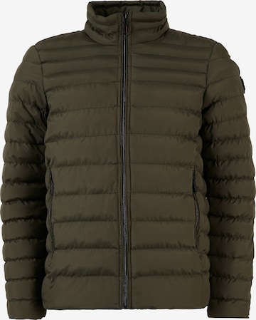 Buratti Between-Season Jacket in Green: front