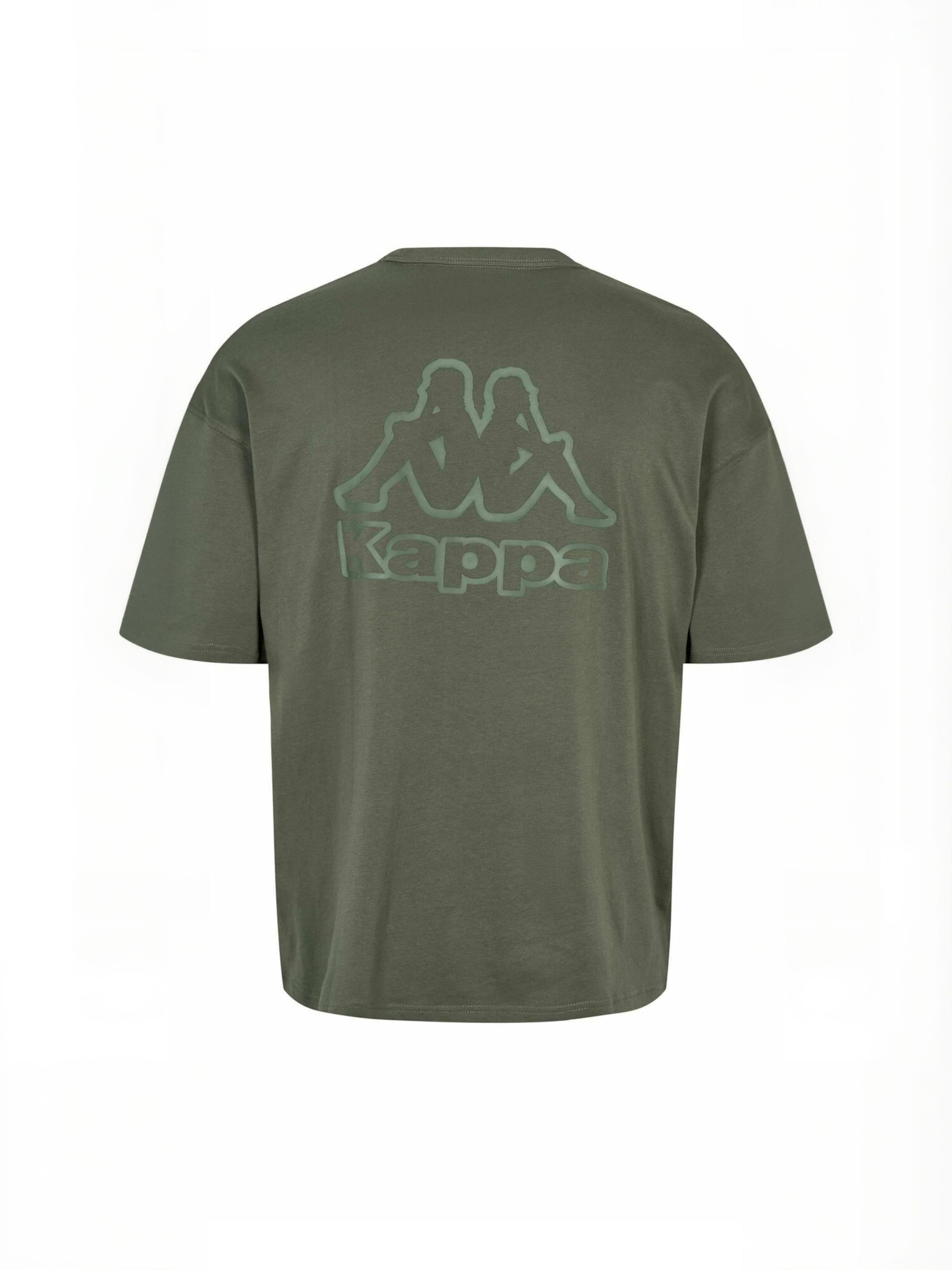 T-Shirt ' Logo Soy ' KAPPA en vert : derrière