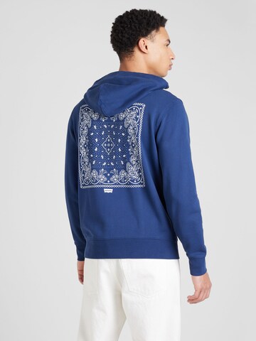 LEVI'S ® Sweatshirt in Blau: predná strana