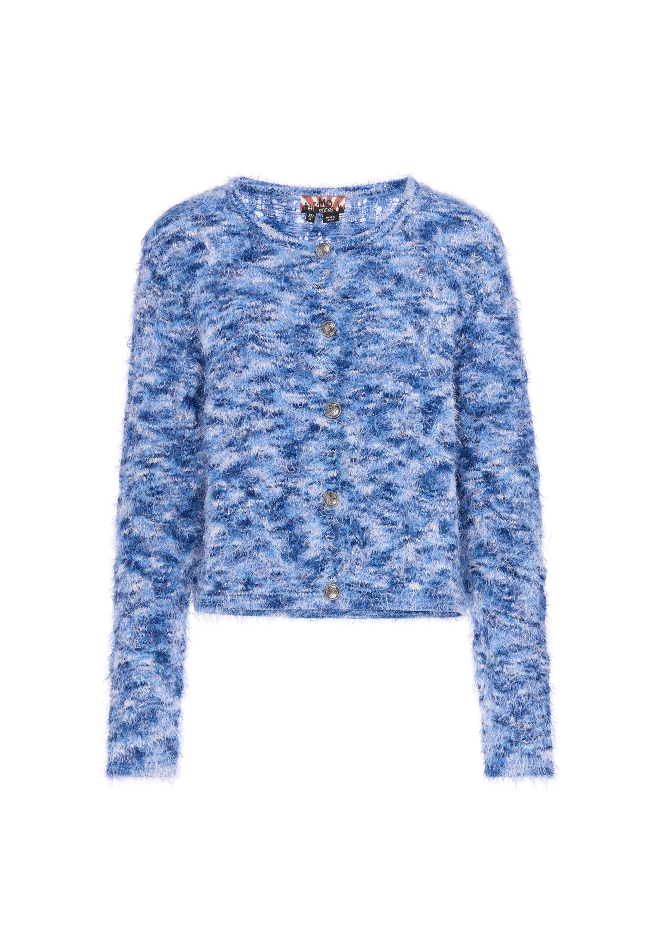 Cardigan myMo ROCKS en bleu : devant