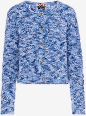 Cardigan myMo ROCKS en bleu : devant