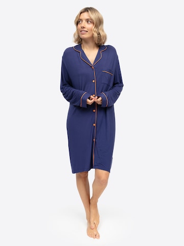 Cyberjammies Nachthemd 'Indigo' in Blau: Vorderseite