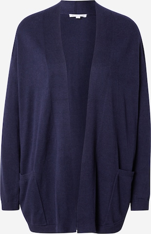 TOM TAILOR Knit Cardigan in Blue: front
