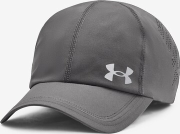 UNDER ARMOUR Athletic Cap 'Launch Adjustable' in Grey: front