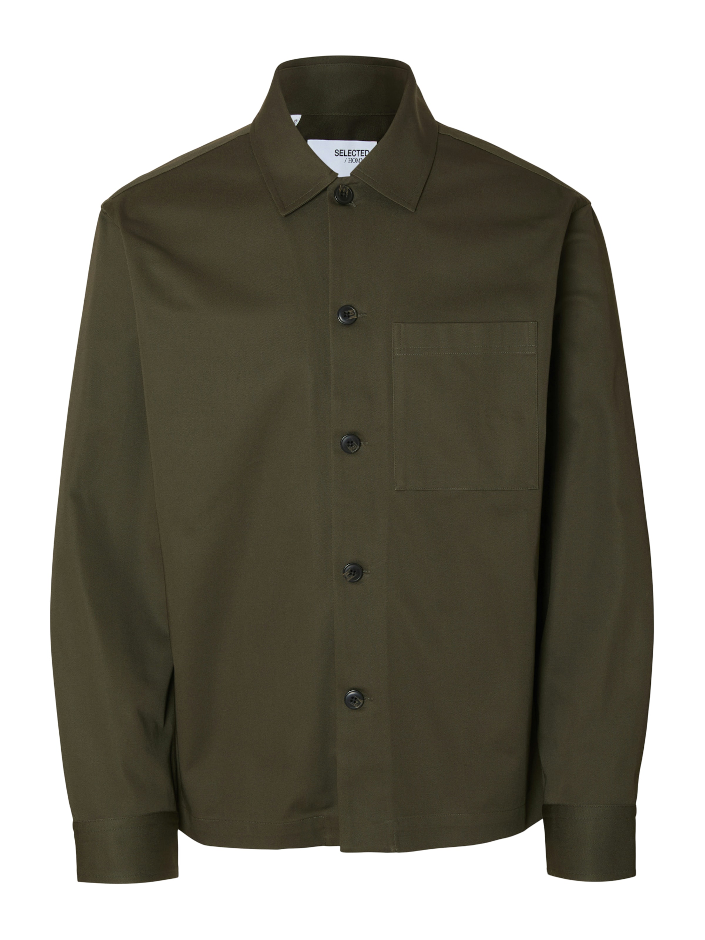 SELECTED Comfort Fit Overgangsjakke 'SLHTATE' i grøn: forside