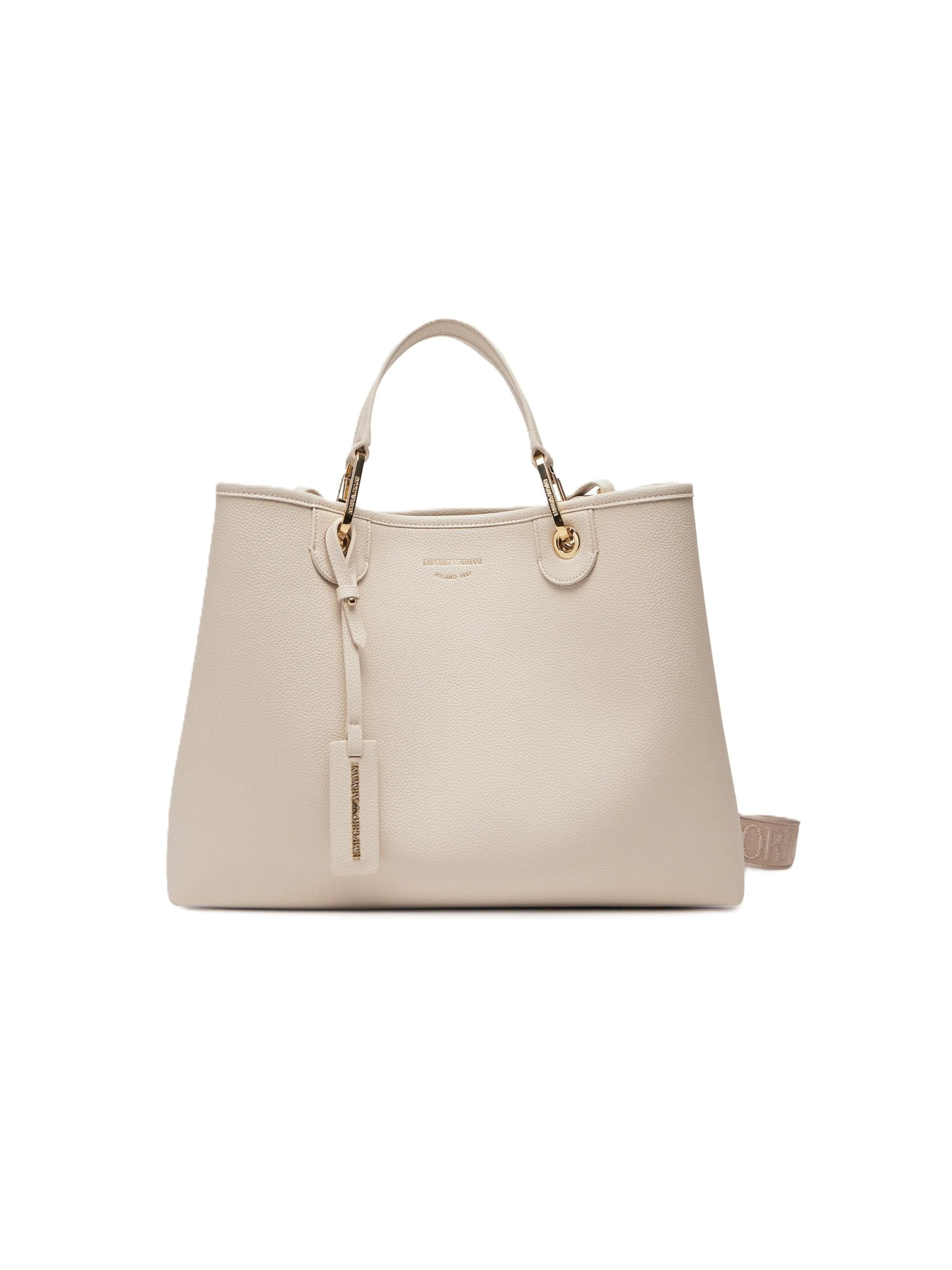 Borsa a mano 'EW000360 AF12036' di Emporio Armani in beige: frontale