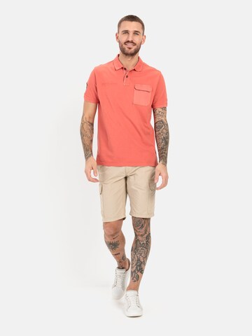 CAMEL ACTIVE Poloshirt in Orange