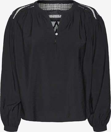 VERO MODA Blouse 'AYOE' in Zwart: voorkant