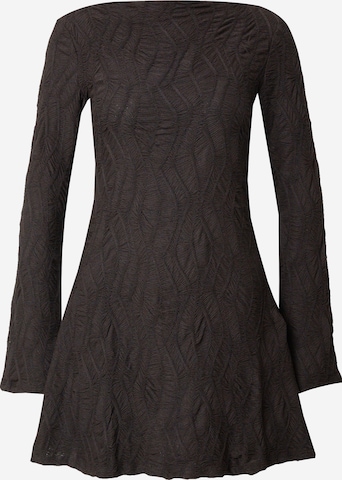 Monki Dress in Black: front