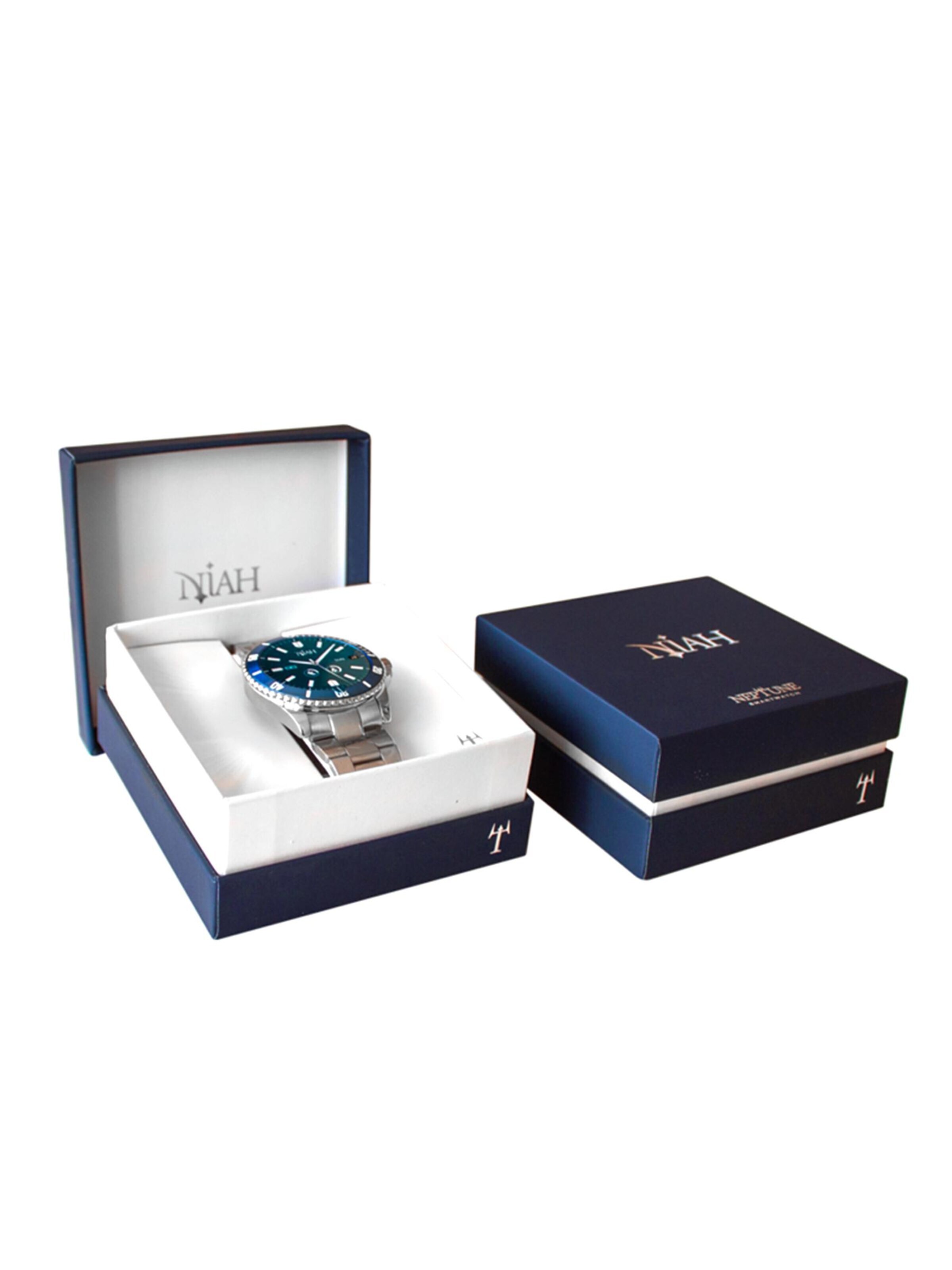 Montre digitale 'Herren-Smartwatch Neptun' Techmade en bleu