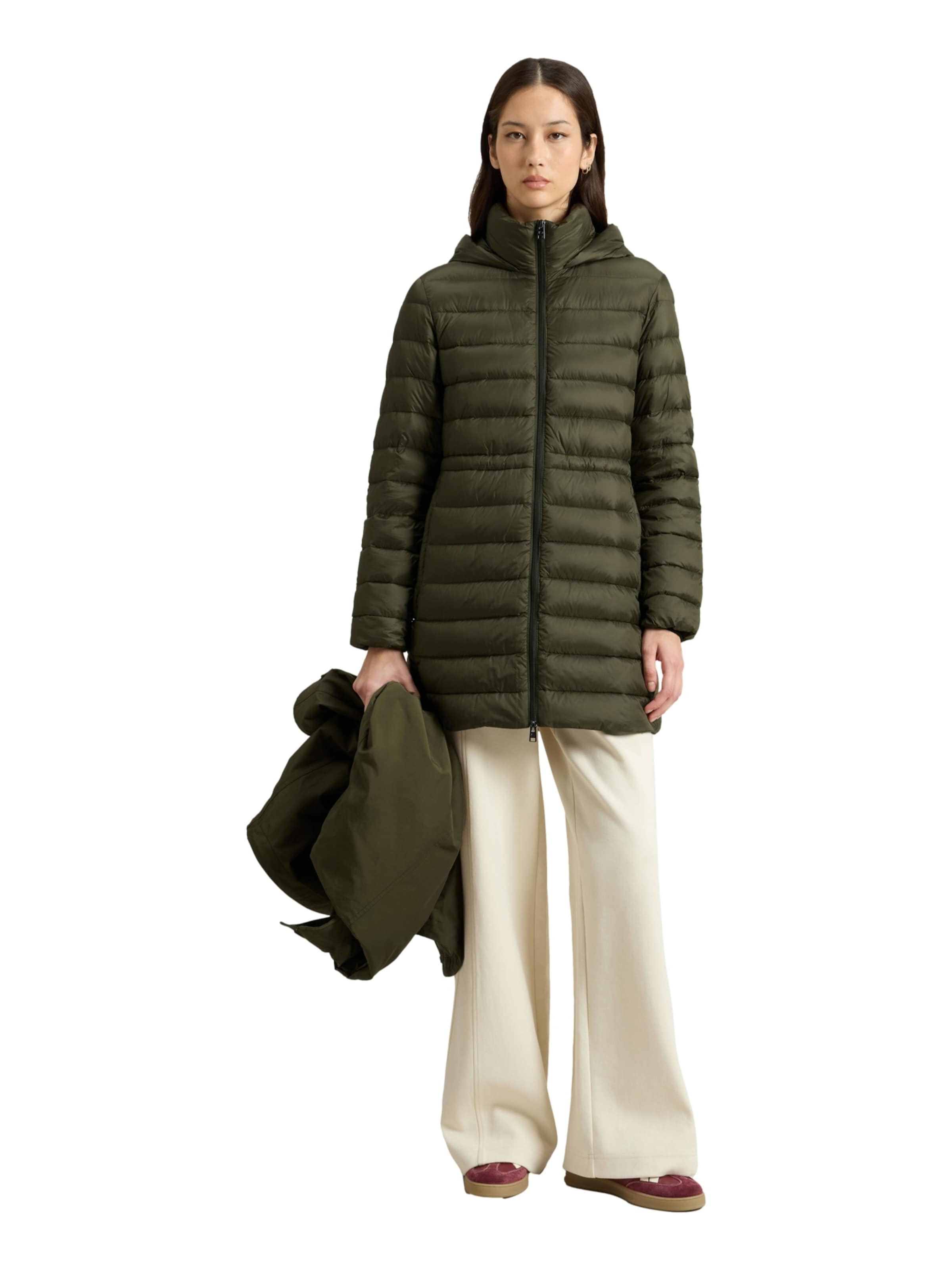 Woolrich Winterparka 'Authentic' in Groen