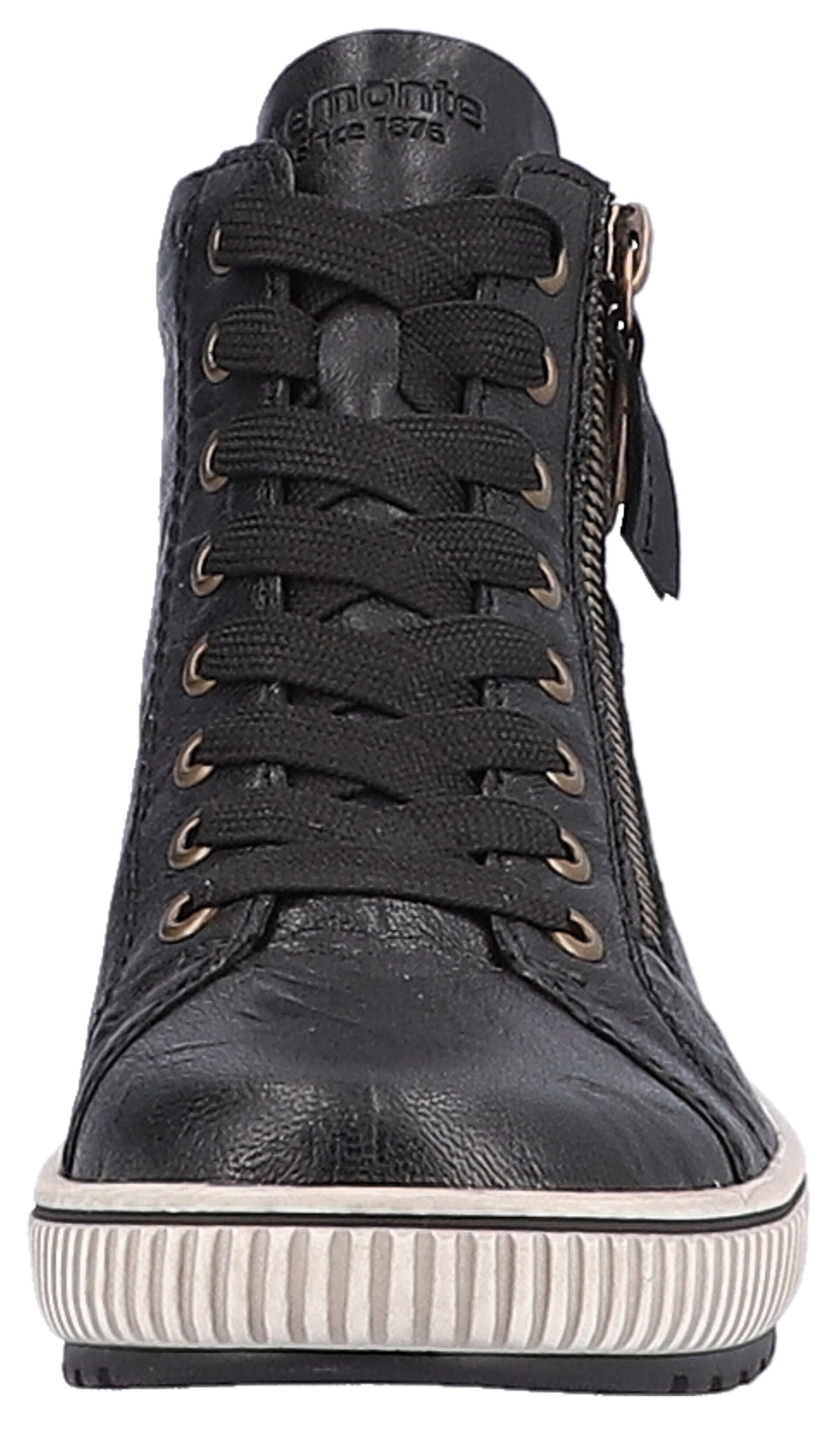 Bottines à lacets REMONTE en noir