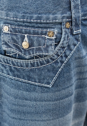 True Religion Normální Džíny – modrá