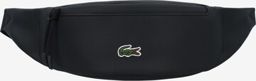 LACOSTE Fanny Pack in Black: front