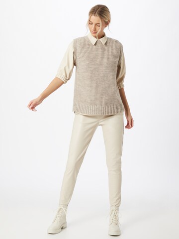 modström Pullover 'Timme' in Beige