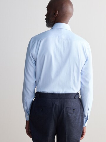 Next Slim Fit Skjorte 'Canclini' i blå
