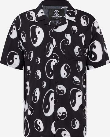 Volcom Regular fit Button Up Shirt 'PURESTONE' in Black: front