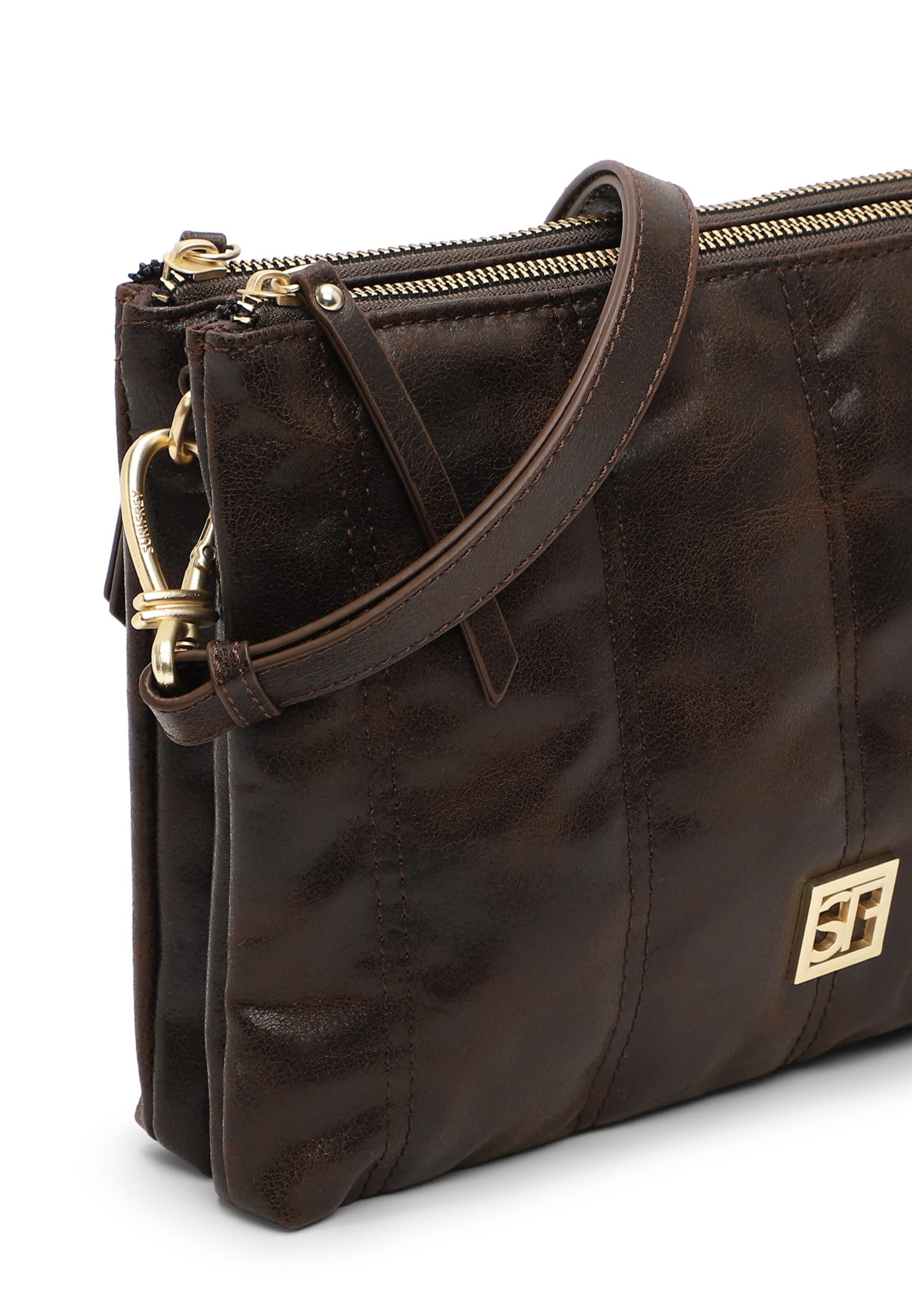 Sac bandoulière Suri Frey en marron