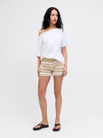 Coupe slim Pantalon 'JXRory' JJXX en rose