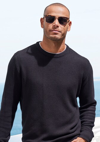 JOHN DEVIN Pullover in Schwarz