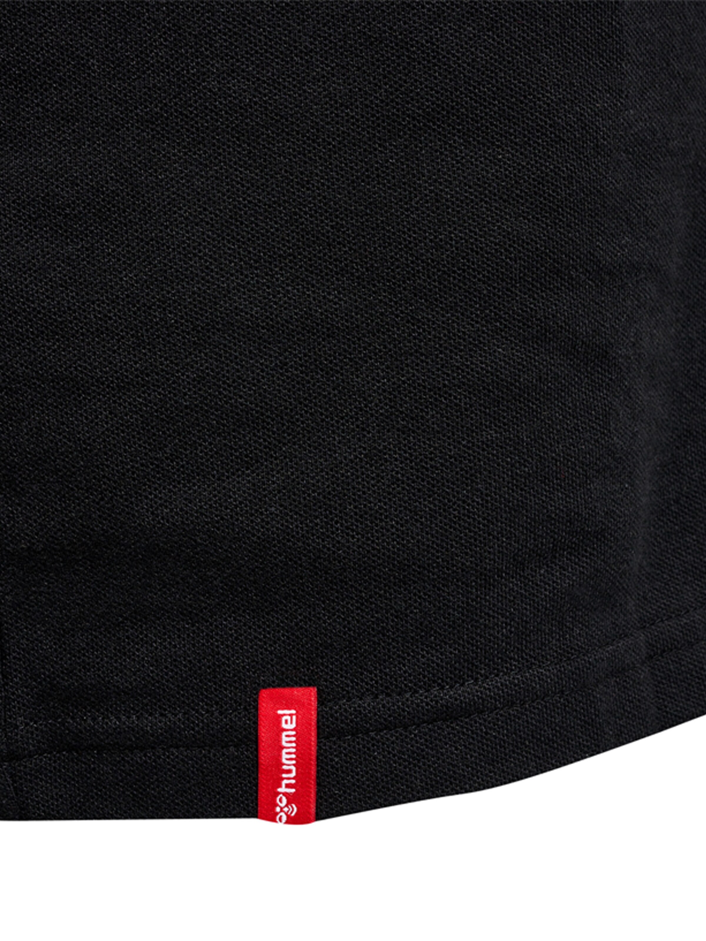 Hummel Performance Shirt 'Red' in Black