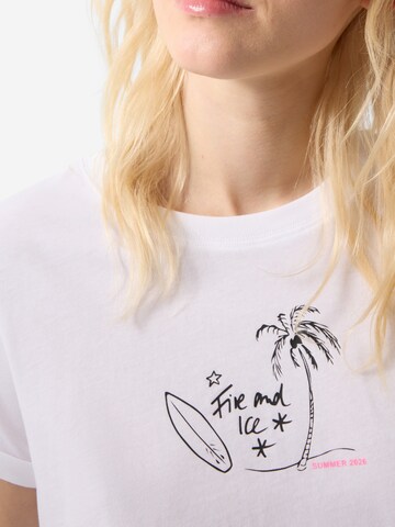 Bogner Fire + Ice T-Shirt 'Debra' in Weiß