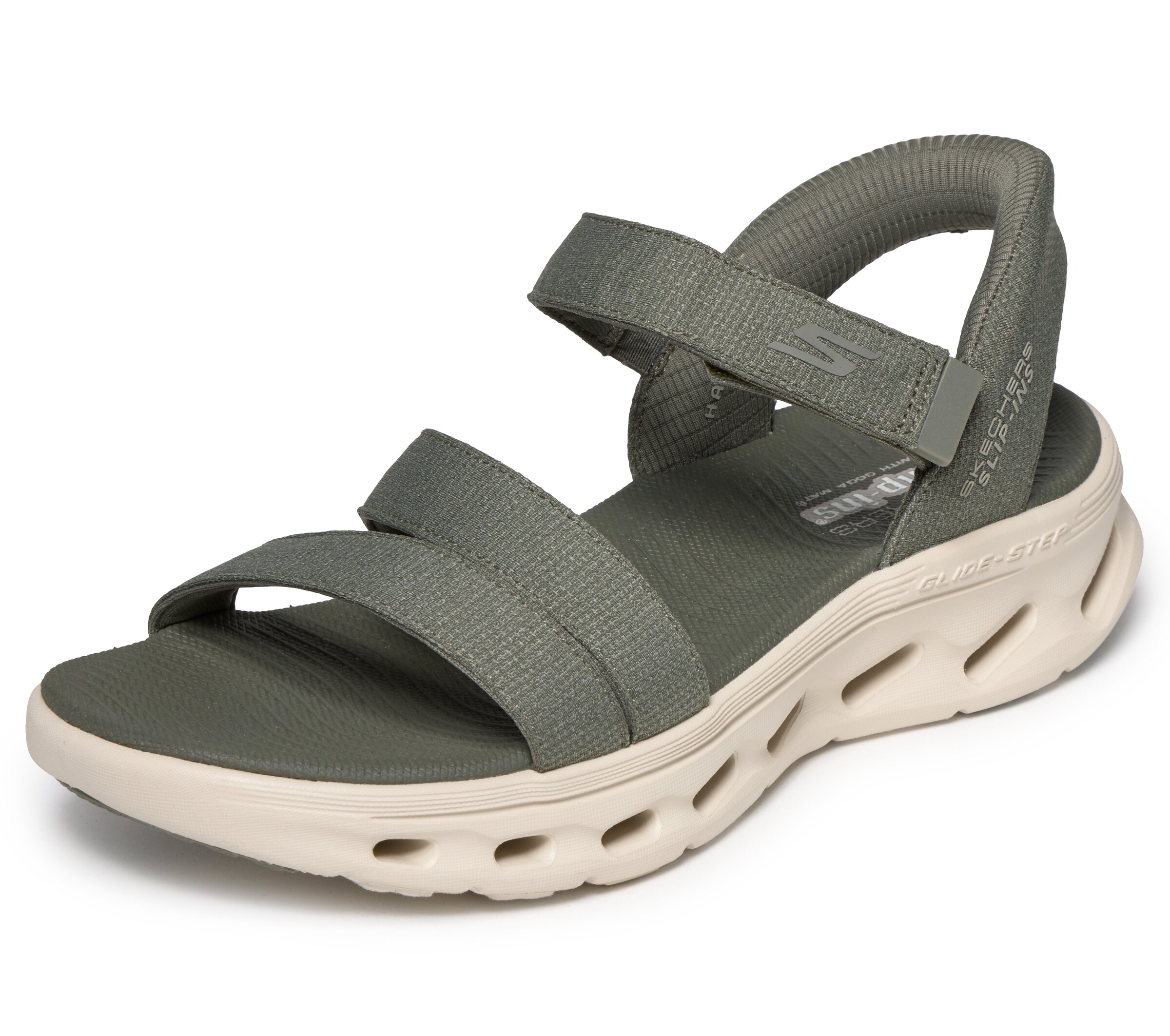 SKECHERS Sandale in Grün: Vorderseite