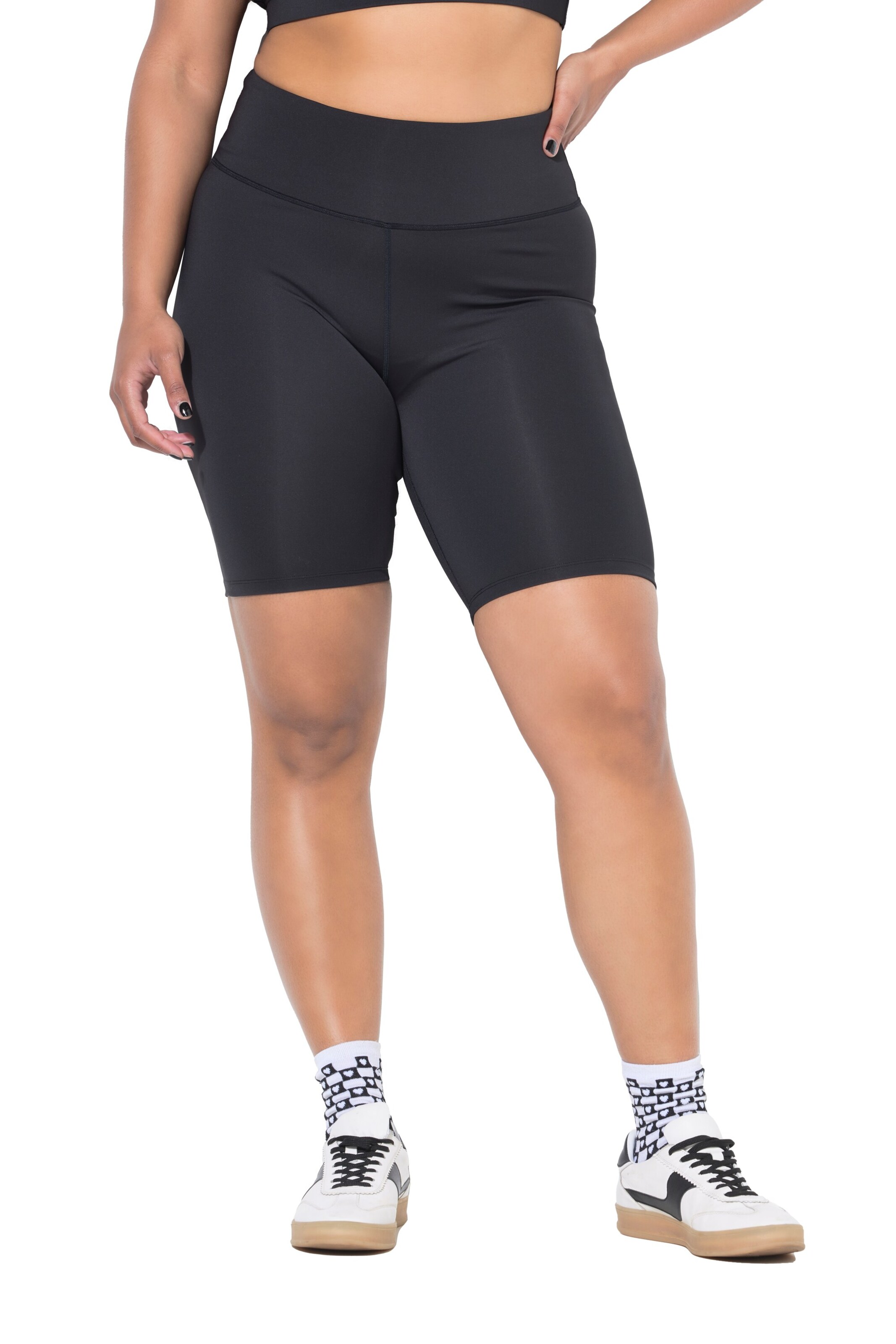 Studio Untold Skinny Leggings in Black: front
