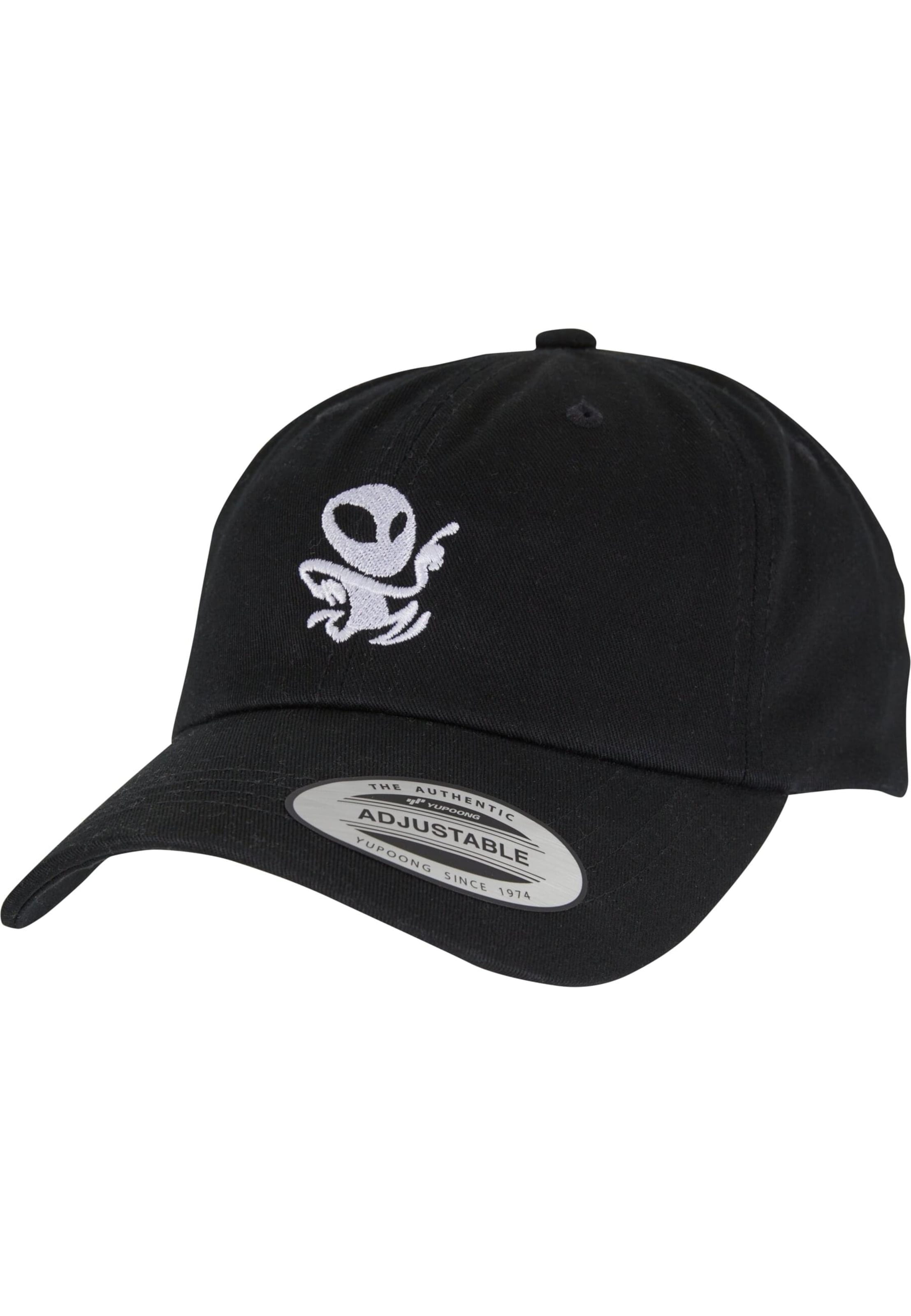 Casquette 'Alien Run' Mister Tee en noir : devant