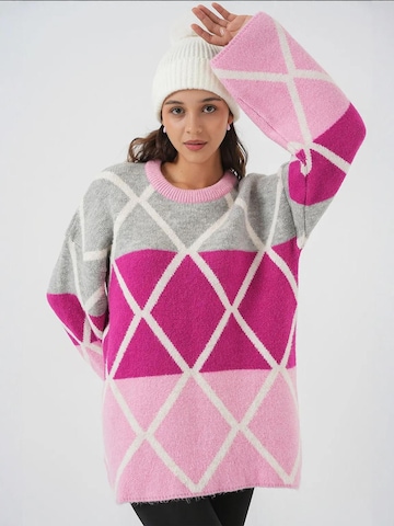 Pullover di Bigdart in rosa: frontale