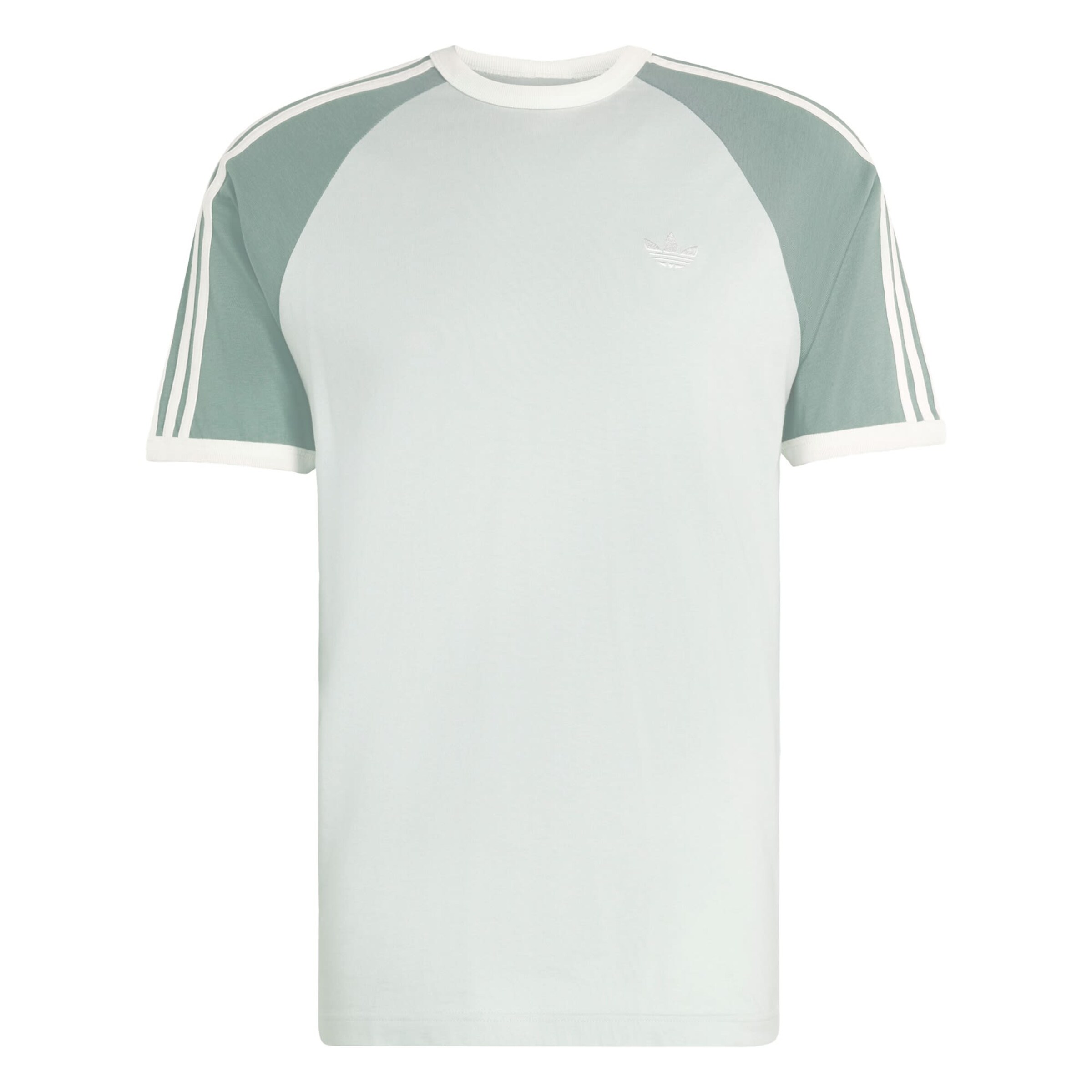 ADIDAS ORIGINALS T-Shirt en S en menthe / jade / blanc cassé, Vue avec produit
