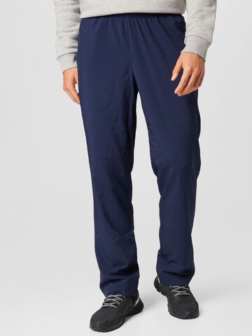 Reebok Regular Workout Pants in Blue: front