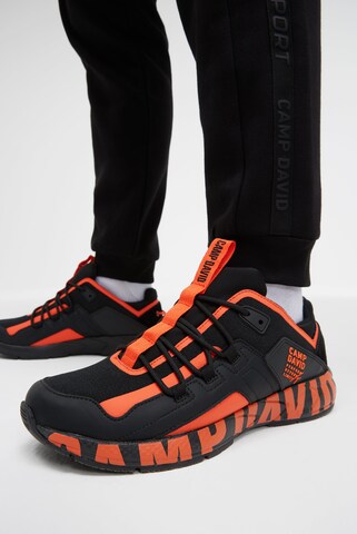 CAMP DAVID Sneakers in Orange: front