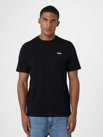 FILA - Camiseta 'LAAS regular tee' en negro: frente