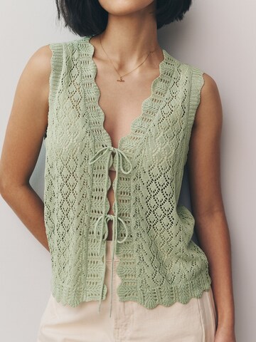 Cardigan Next en vert