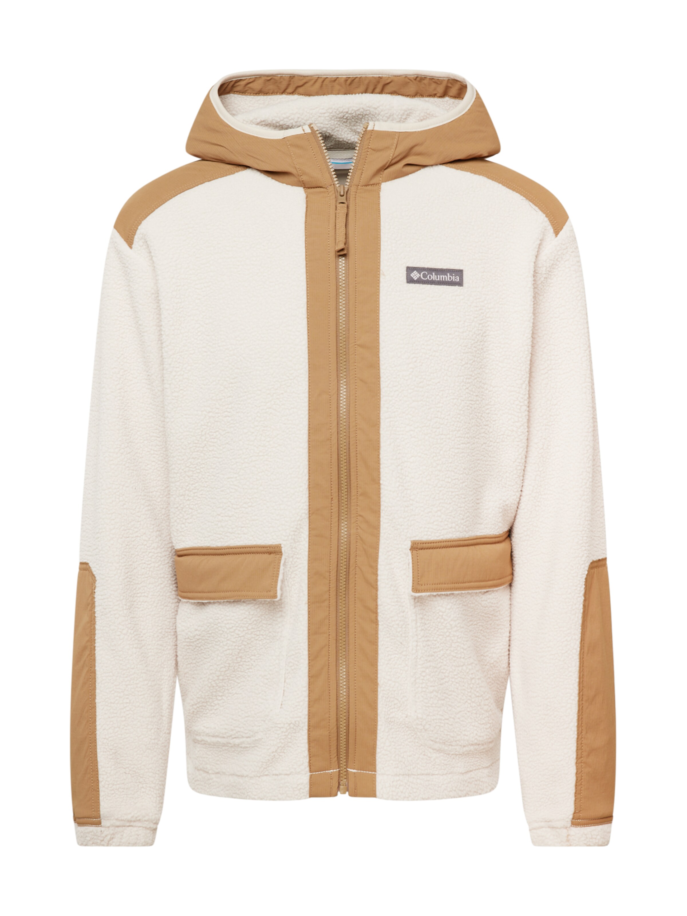 COLUMBIA Athletic Fleece Jacket 'Landroamer' in Brown ABOUT YOU