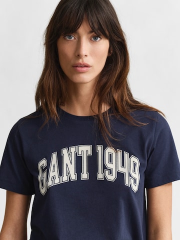 mėlyna GANT Marškinėliai